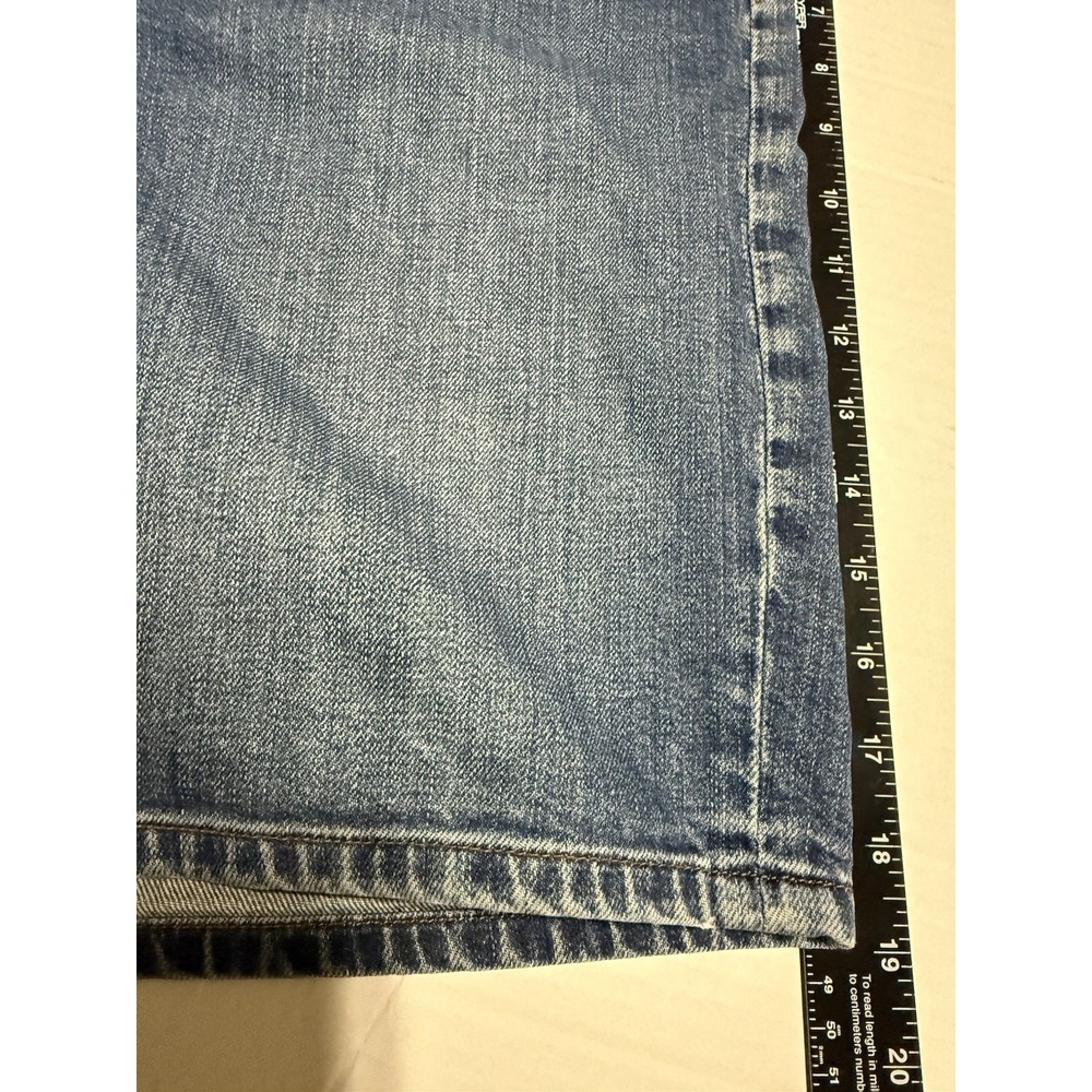 Vtg Y2K LRL Lauren Jeans Co Ralph Lauren Denim Shorts Womens 12 Blue - Picture 5 of 8